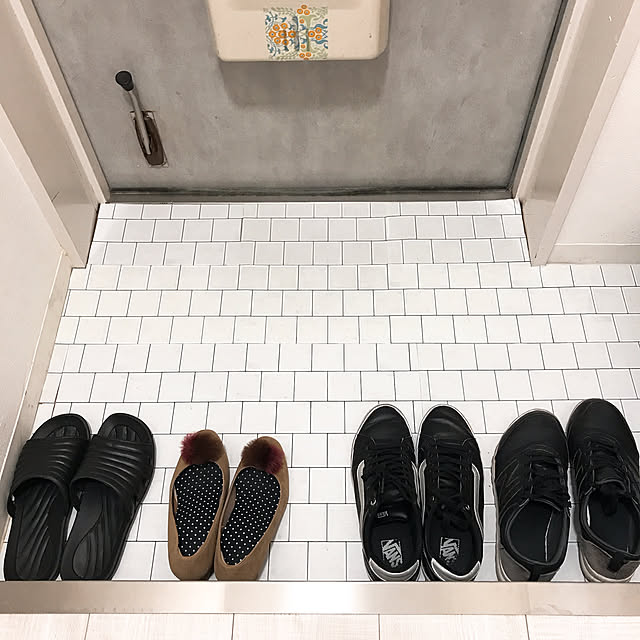 100均,DIY,セリア,賃貸でも諦めない！,Entrance shimomiの部屋