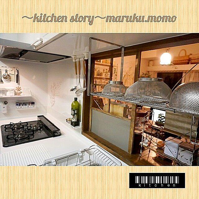 タカラスタンダード,ホワイトキッチン,リフォーム,システムキッチン,Kitchen,エーデル,Takara standard キッチン,Takara Standard maruku-momoの部屋