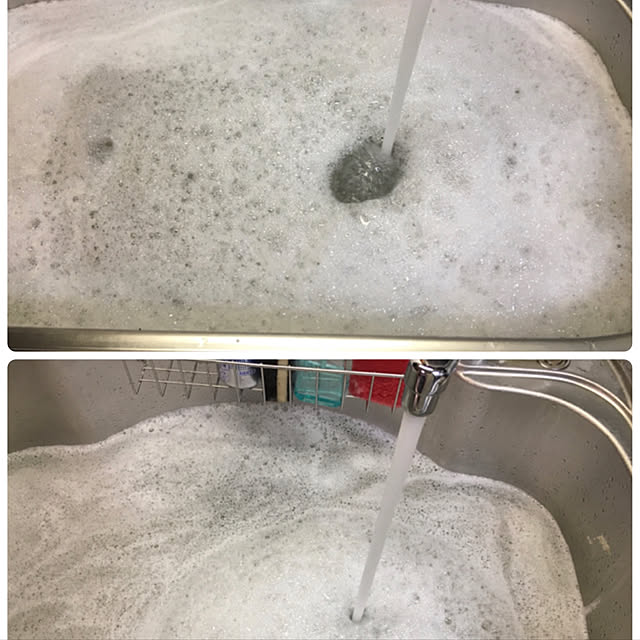 お湯を一気に流す。,排水溝の掃除,7人＋１匹家族,いいね！コメントありがとうございます☆,いいね、フォロー本当に感謝デス☺︎,７人家族,Kitchen luckyの部屋