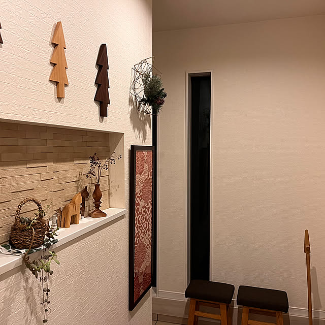 Entrance,LIXILエコカラット,笠間焼,てぬぐい額,ヒンメリ,静かな時間 kojimasaの部屋