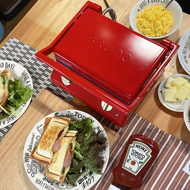 ホットサンドから本格グリルメニューまで♪BRUNO「グリルサンド ホットサンドから本格グリルメニューまで♪BRUNO「グリルサンド