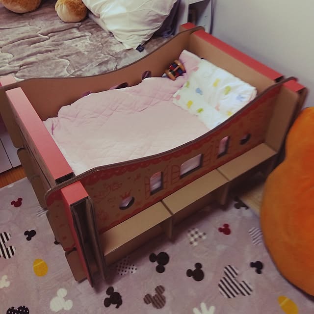 Overview,再びリフォーム,3枚投稿です♡,娘の里帰り準備,段ボールベット,ゆりかごベット,たのしみながら♡ coco1204の部屋