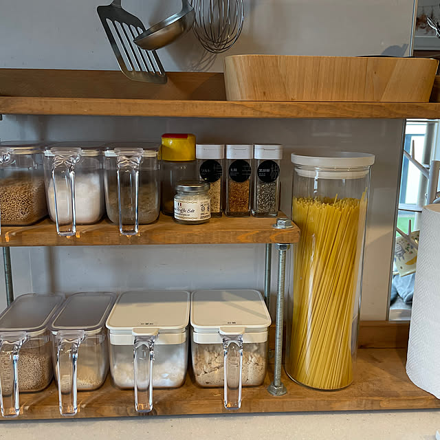 Kitchen,調味料,調味料ラック,調味料収納,調味料入れ,キッチン収納 rinsg320の部屋