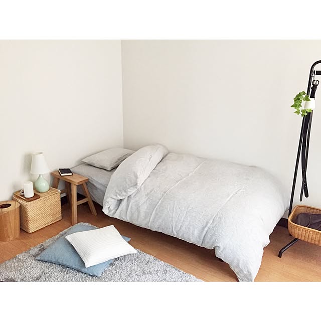 Bedroom,IDEE,無印良品,一人暮らし,1K,グリーン daco.0991の部屋