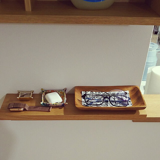 My Shelf,ダイニング,無印良品,壁につけられる家具,16畳LDK,メガネ置き,ちょい置き fumiの部屋