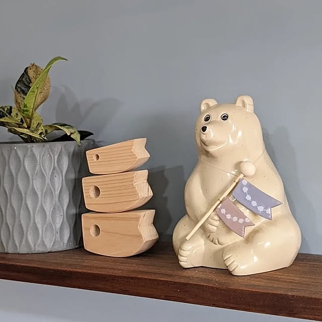 My Shelf,ハンドメイド 春,北欧インテリア,賃貸マンション,北欧雑貨のある暮らし,賃貸でも諦めない！,RCの出会いに感謝♡,プラバン,ダイソー,ミナペルホネンの袋リメイク,こいのぼり,グリーンのある暮らし,フィカスジン ichi.の部屋