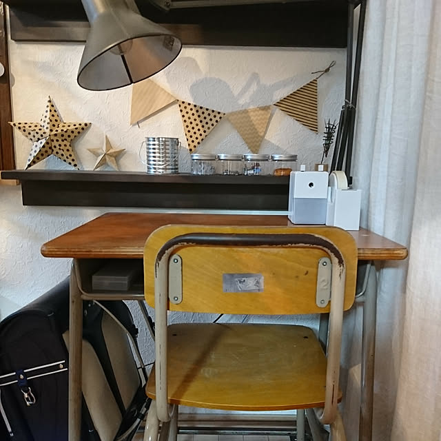 My Desk,無印良品,リビング学習 Kohの部屋