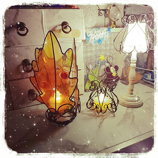 My Shelf,RCの皆さまに感謝♡,ハンドメイド♡,ダイソーワイヤー,いいねの押し逃げごめんなさい,素敵な出逢いを大切に,ワイヤークラフトオリジナル作品,ワイヤークラフト,素敵な出会いに感謝◡̈*♡.°⑅,UVレジン,ワイヤーレジン♥,明かり,みなさまの作品✧︎*。 posauruの部屋