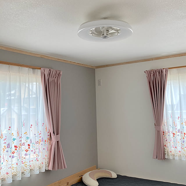夏家電,シーリングファンライト,Bedroom bestwishes.ryokoの部屋