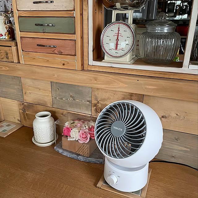 山善サーキュレーター,山善くらしのeショップ,山善,サーキュレーター,ナチュラルインテリア,おうち時間,DIY,Lounge snowの部屋