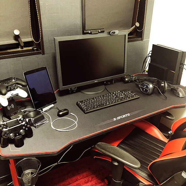 PS4,ゲーム機収納,My Desk mの部屋