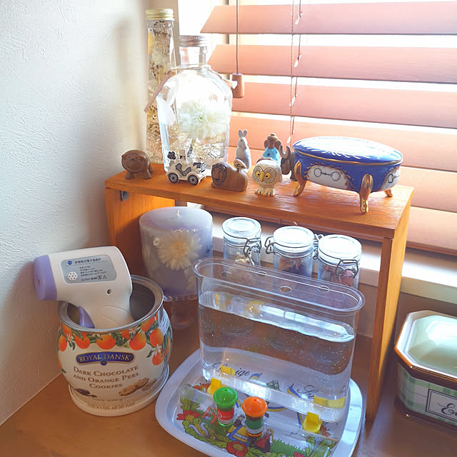 My Shelf,ナチュラル,セリア,北欧,100均,ハンドメイド,DIY,雑貨,ドライフラワー riiieの部屋