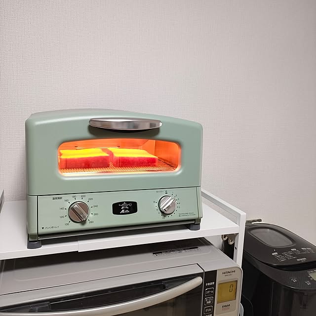 Kitchen,買ってよかったもの,いいね、フォロー本当に感謝です♡,中古マンションリノベーション,好きなものに囲まれて暮らす,のんびりマイペース,良いね！押し逃げゴメンなさい|д꒪ͧ)…,素敵なご縁に感謝☆彡,ご覧頂きありがとうございます♡,アラジントースター,クリナップ ラクエラ,楽天スーパーセールでゲット！,グリーン,アラビア パラティッシ,食べるの大好き♡,３枚投稿です♡ marosukeの部屋
