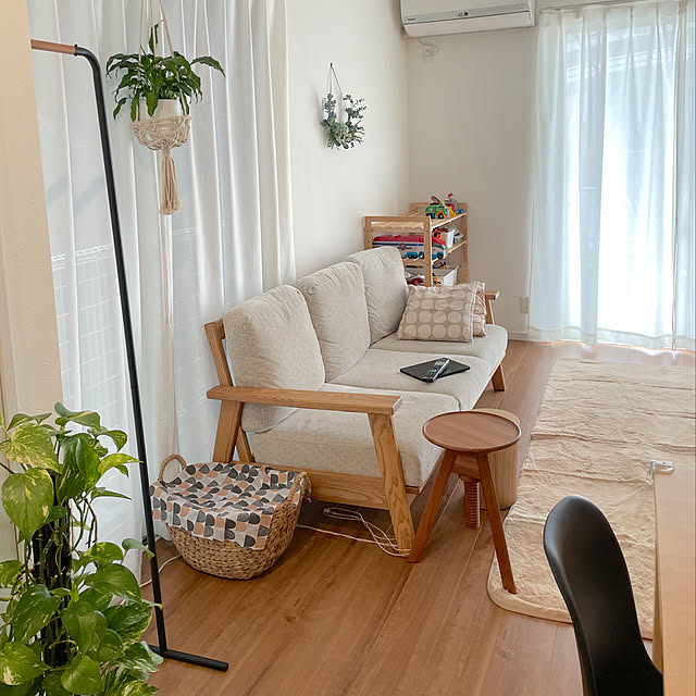 夏のスペシャルクーポン,RoomClipショッピング,パナホーム,ナチュラルインテリア,北欧風かご,Panasonic homes,リビングインテリア,ハンギンググリーン,ソファ,北欧インテリア,無印良品,雑貨大好き♡,ベージュインテリア,トイトレ,パナソニック　ホームズ,おもちゃ収納,アロマのある暮らし,アクセントクロス,ふわふわラグ,IKEA,Pana Home,冬支度,ベージュラグ,シンプル,北欧ナチュラル,観葉植物のある暮らし,こどものいる暮らし,観葉植物,スリーコインズ,Lounge Yukiの部屋