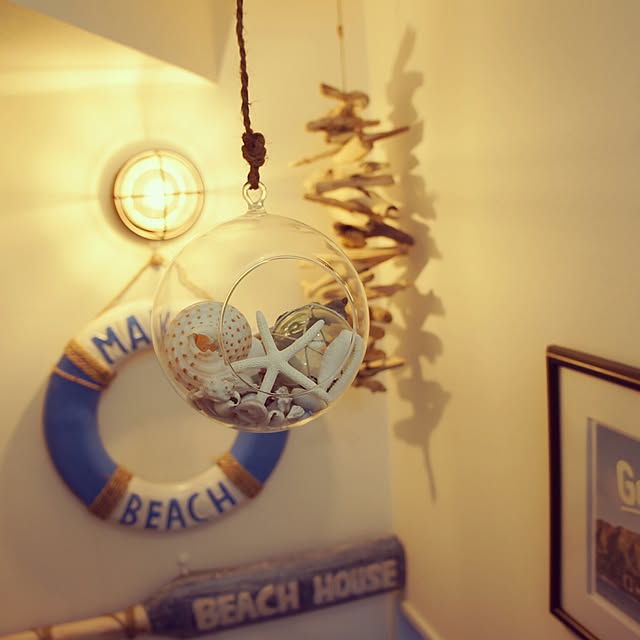 Bathroom,Instagramやってます,海を感じるインテリア,流木,ビーチハウス,西海岸インテリア,DIY,Instagram→____kens,西海岸,サーファーズハウス,フライングタイガー ____kensの部屋