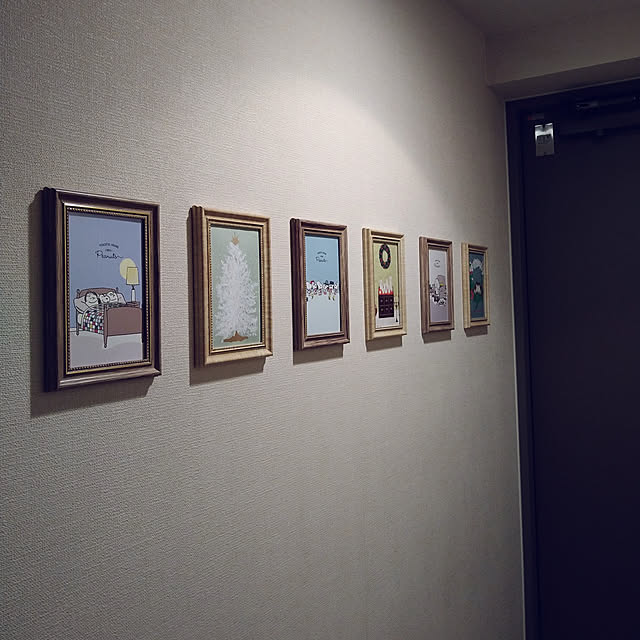 Entrance,ダイソー,100均,フォトフレーム milktea.comの部屋