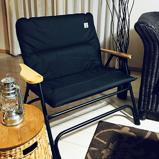 キャンプギア,シンプルに暮らす,冬支度はじまめました,テーマのあるお部屋作り,黒が好き♥,DOD,DODオヤコチェア,キャンプギア 普段使い,ナチュラル,男の子のいる暮らし,子供と暮らす家,キャンプギアのある暮らし,最近買った物,ブラックインテリア,Lounge sagocchiの部屋