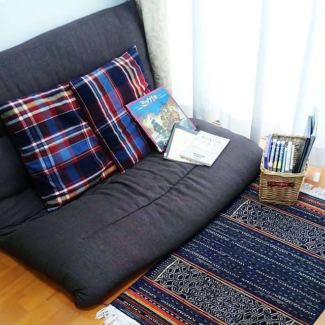 おすすめ座椅子100選 ニトリの商品や場所別の実用例をご紹介 Roomclip Mag 暮らしとインテリアのwebマガジン