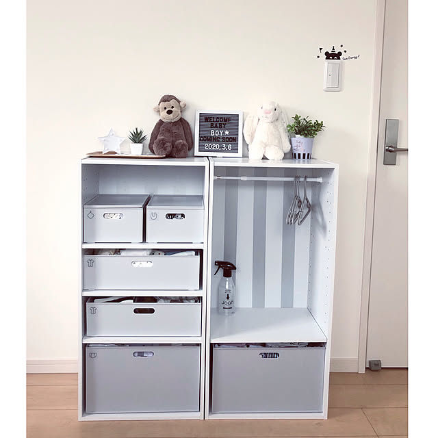 簡単にできる カラーボックスのおしゃれな収納アイデア Diyアレンジ140選 Roomclip Mag 暮らしとインテリアのwebマガジン