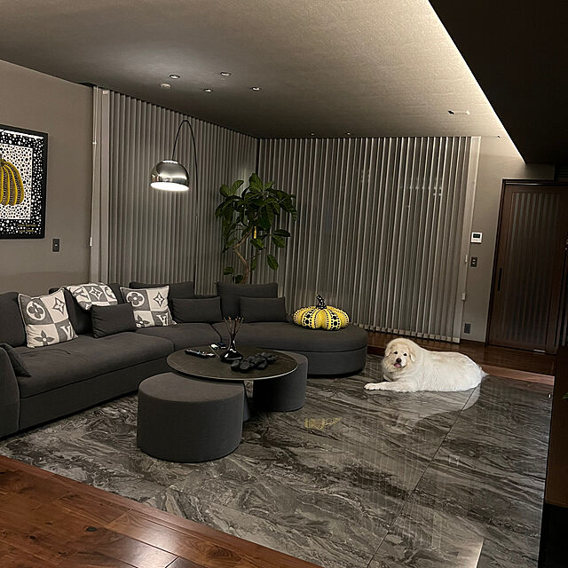 Lounge,ホテルライク,観葉植物,照明,男前,モノトーン,ソファ kcの部屋