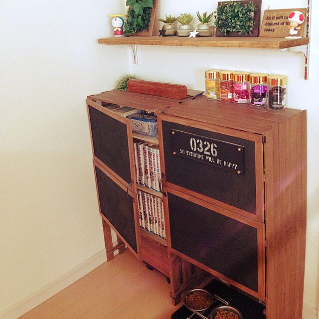 My Shelf,DIY,100均,ダイソー,セリア,すのこ棚,漫画収納 Tomokaの部屋