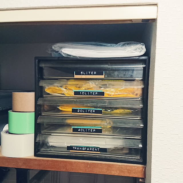 Entrance,ごみ袋,ごみ袋収納,納戸,納戸の中,レターケース GARAGEDRiVE443Kの部屋