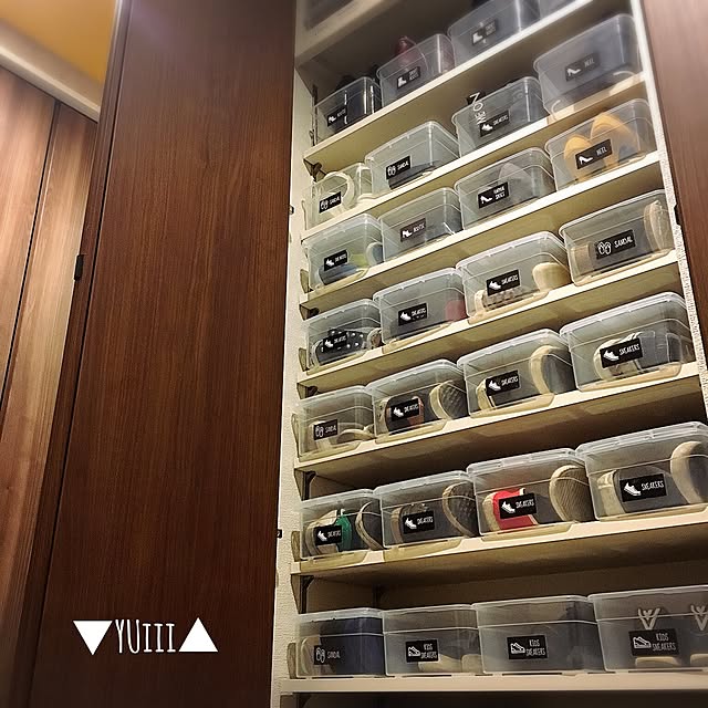 靴の収納アイデア180選 100均 ニトリ 無印の活用例 Diyアイデアを紹介 Roomclip Mag 暮らしとインテリアのwebマガジン