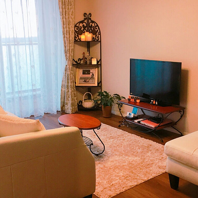 Lounge,1LDK,一人暮らし,グリーンのある暮らし,テレビボード maikeru510の部屋