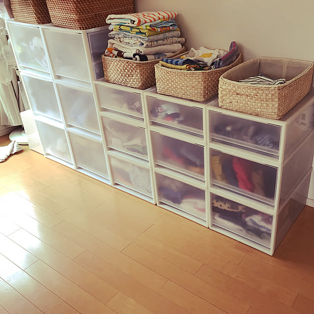 服収納,無印良品,ナチュラル,My Shelf cocoの部屋