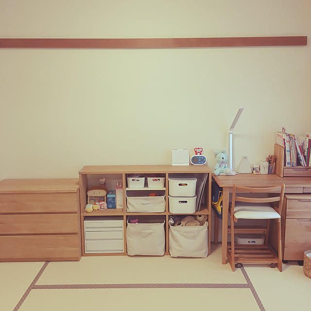 ニトリ,無印良品,100均,ナチュラル,こどものいる暮らし,IKEA,My Shelf chamachamuchamoの部屋