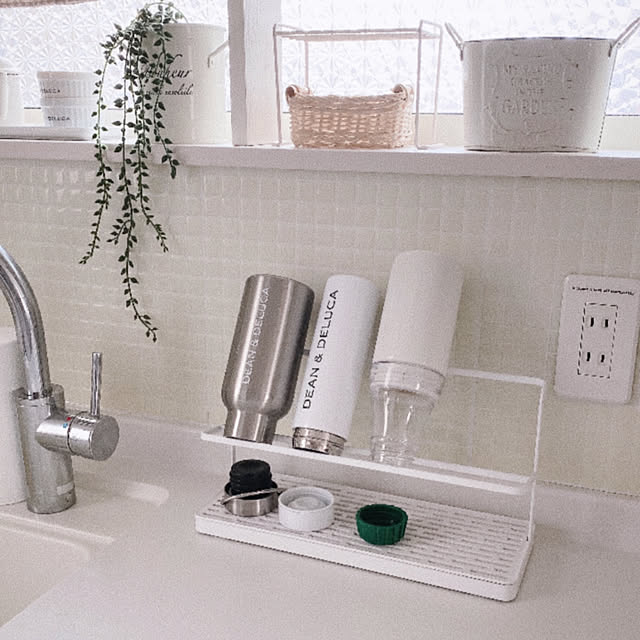 Kitchen,キッチン収納,tower,ボトルホルダー,RCの出会いに感謝♡,コメントお気遣いなく♡ kurinの部屋
