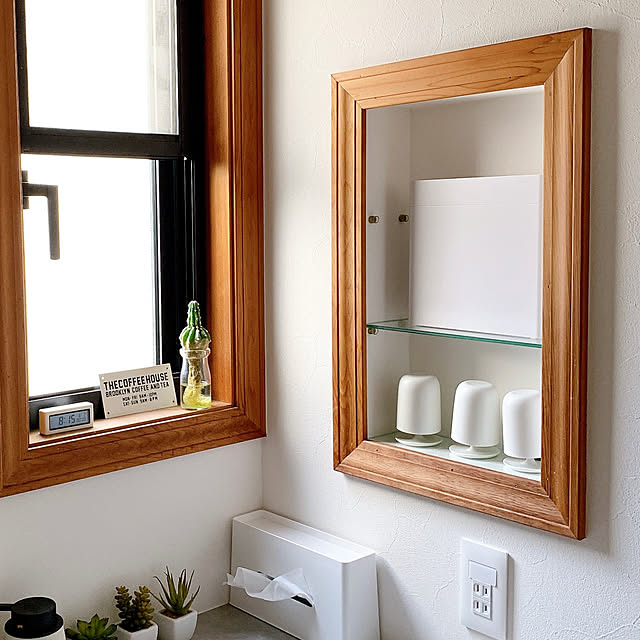Bathroom,マーナ,towerシリーズ,お勧めグッズ！,歯ブラシスタンド,はぶらし収納,洗面所収納,ニッチ,この春、買ってよかったもの timtamの部屋