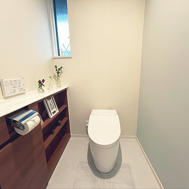 Bathroom,ミント,イソップ ハンドソープ,アクタス,トイレのインテリア,すっきり暮らす,TOTOトイレ banbinaの部屋