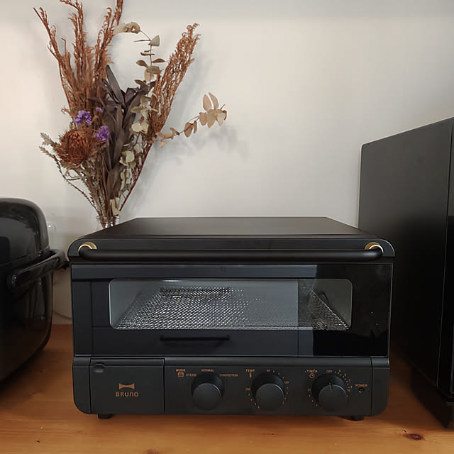 Kitchen,RoomClipショッピング,キッチン家電,ブルーノ,スチーム&ベイクトースター,こどもと暮らす。 machiの部屋