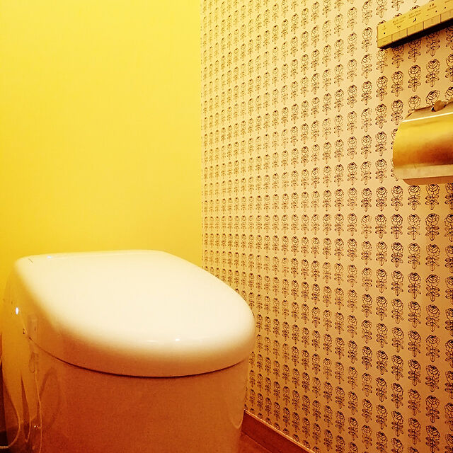 Bathroom,十人十家,TOTOネオレスト,マリメッコ壁紙 pompoco11の部屋