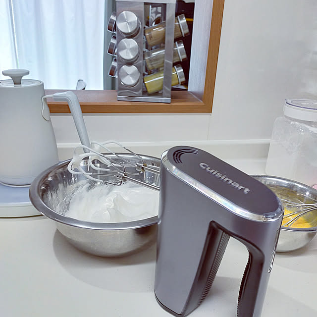 Kitchen,RoomClipショッピング,夏のスペシャルクーポン,ハンドミキサー,クイジナート,いつもありがとうございます♪感謝☆,コードレス充電式ハンドミキサー,2021/08/23 akanegumoの部屋