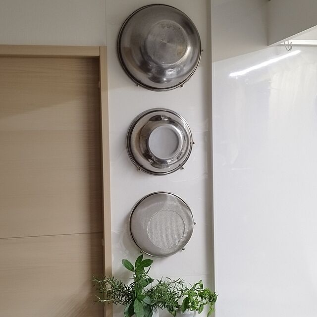 Kitchen,壁面収納,DIY,100均,両面テープ hiyodoriの部屋