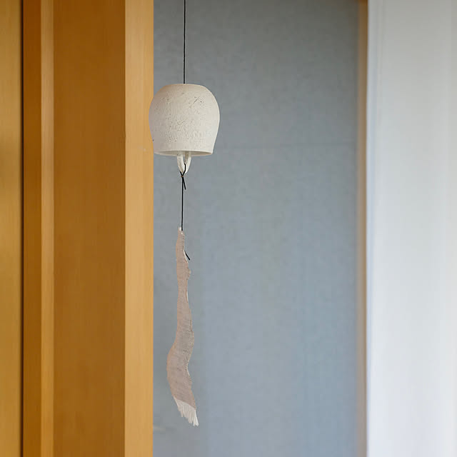 Entrance,陶器,acopottery,風鈴,玄関ドア,玄関インテリア,玄関,買ってよかったもの,小さな家,平家で暮らす ______tnoieの部屋