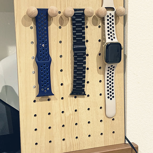 On Walls,100均,DIY,壁掛け,Apple Watch,Apple Watch スタンド,ダイソー k-shinの部屋