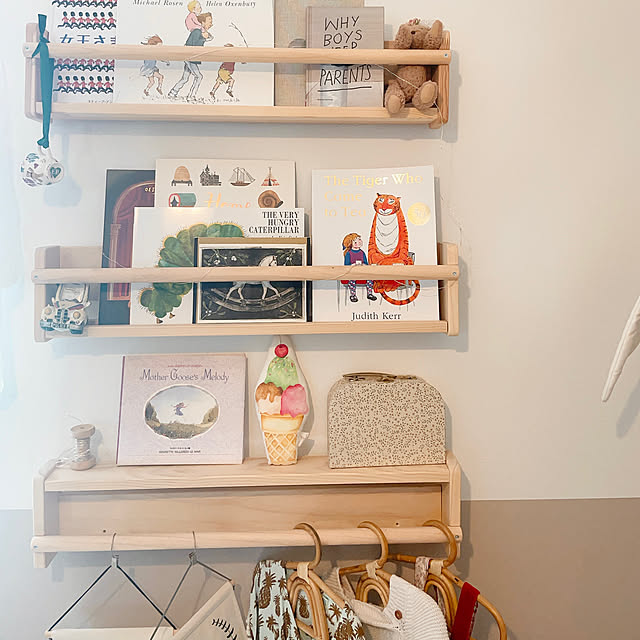 My Shelf,本棚,子どもと暮らす,ナチュラル,DIY,カフェ風,北欧,海外風インテリア,海外インテリア,子供部屋 lalaoinkの部屋