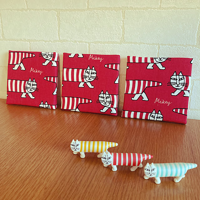 はぎれ,リサラーソン,ファブリックパネル,いつもいいねありがとうございます♡,ハンドメイド,Overview Ri-maの部屋