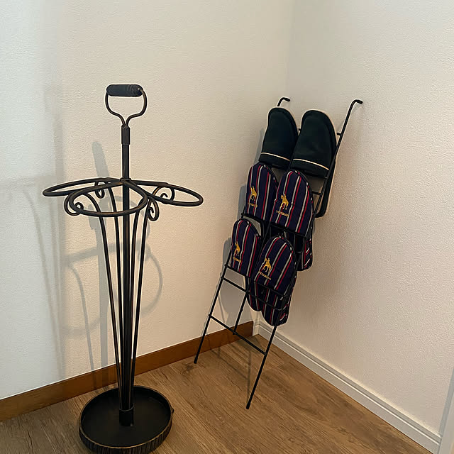 スリッパ立て,スリッパラック,傘立て,アイアン雑貨,RoomClipショッピング,ウェルカムクーポンキャンペーン,Entrance Austinminiの部屋