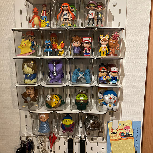 フィギュア,フィギュア棚,IKEA,My Shelf tomodsの部屋