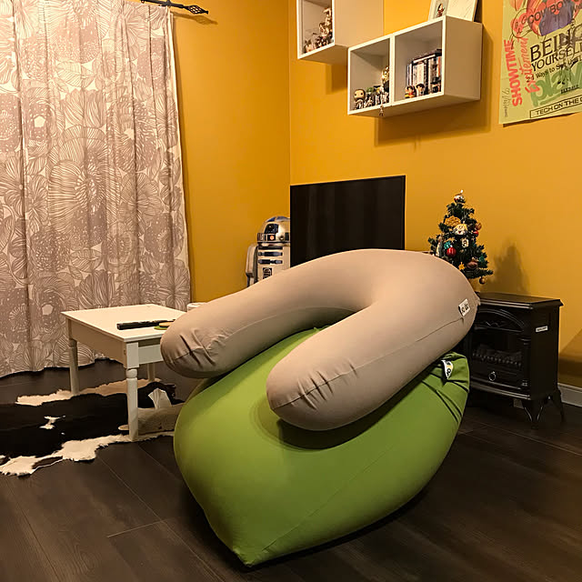 ヨギボー,リビング,Yogibo support,Yogibo Mini,Yogibo,お気に入りスペース,新築,北欧,偏愛アイテム,洋風,海外風,インテリア,アメリカン,輸入住宅風,アンティーク,壁紙,壁,クロス,輸入住宅,お気に入り,Lounge okamakiの部屋