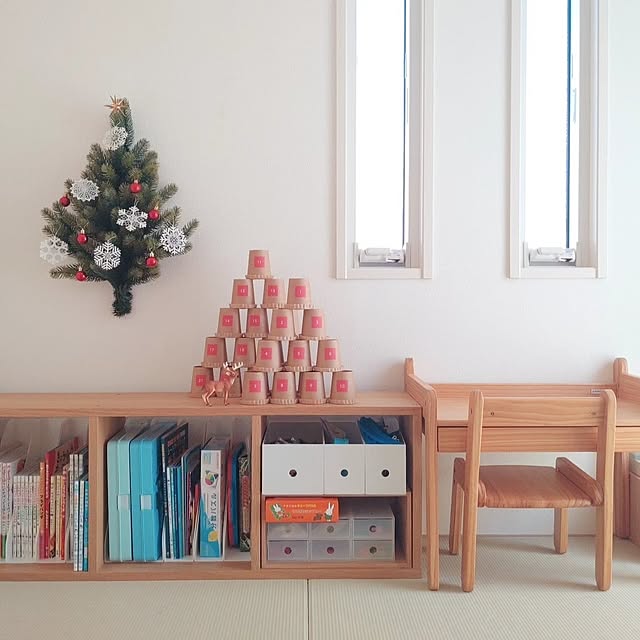 捨て活,クリスマス,クリスマスツリー,子どもと暮らす,積水ハウス,アドベントカレンダー,子供部屋,無印良品,手作りアドベントカレンダー,子供と暮らす,こどもと暮らす,アドベントカレンダー手作り,積水ハウス　イズロイエ usan.22の部屋