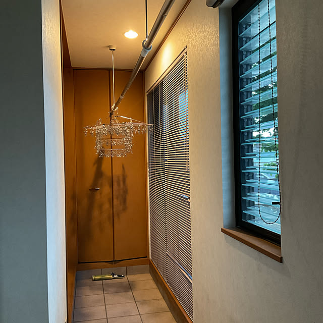 Entrance,土間がある暮らし,土間玄関ホール,土間のある家,土間,土間のある暮らし,わが家の室内干し,子供のいる暮らし snow.miの部屋