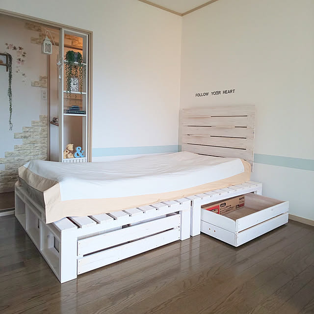 おすすめのベッド下収納選 無印良品や100均など Roomclip Mag 暮らしとインテリアのwebマガジン