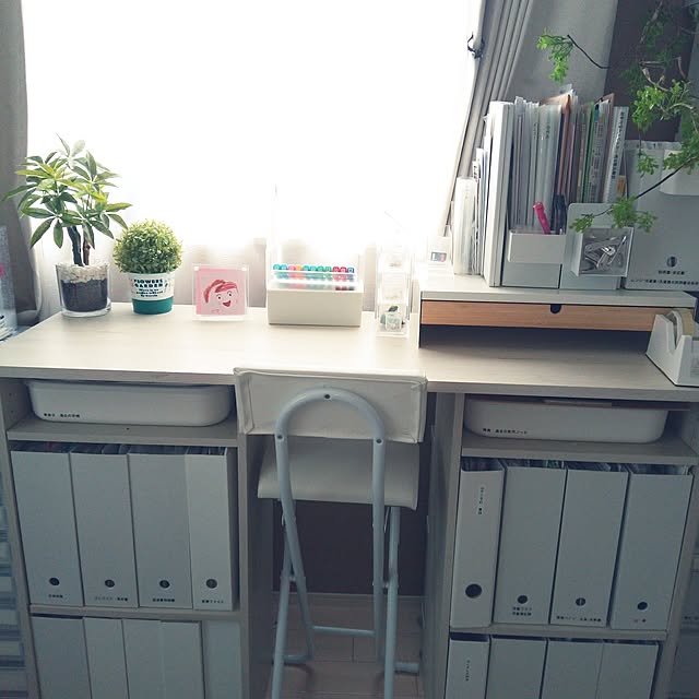 My Desk,デスク周り,いいね&フォローありがとうございます☆,シングルマザー,子供のいる暮らし,子どもと暮らす,見てくださってありがとうございます,無言いいね。すみません(｡>д人),ルームクリップに感謝,ご縁に感謝です,無言いいね＆フォロー大歓迎です♥,子育て奮闘中,無印良品,ニトリNクリック,整理収納アドバイザー準1級,自分スペース,書類収納 Myuuの部屋