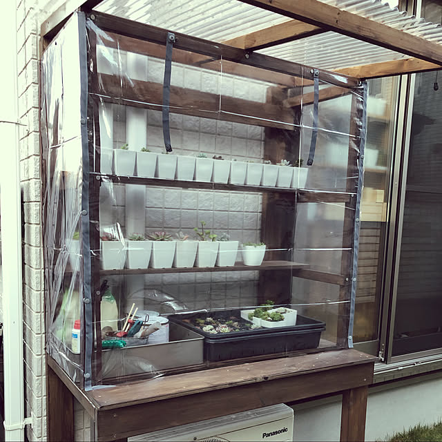ガーデニング,DIY,多肉棚,庭,100均,My Shelf sagarayaの部屋