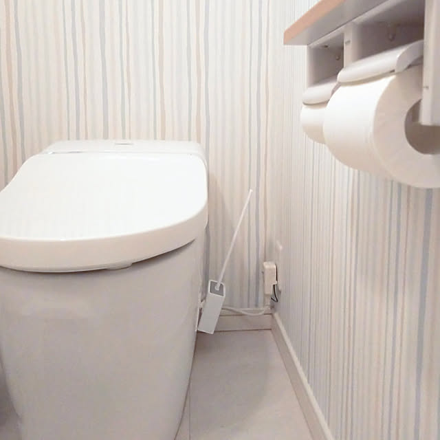 Bathroom,掃除道具収納,トイレブラシケース付,ダイソー,セリア,フック収納,トイレブラシ収納,イベント参加,浮かせると掃除が楽,浮かせる収納,引っ掛け収納,100均,100均アイテム h.t.の部屋